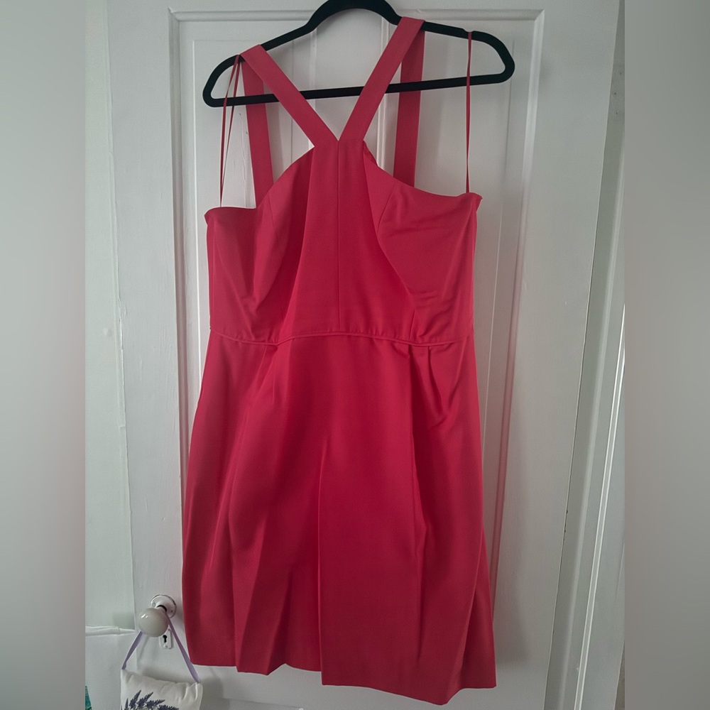 J Crew Elegant Pink Taffeta Style Dress